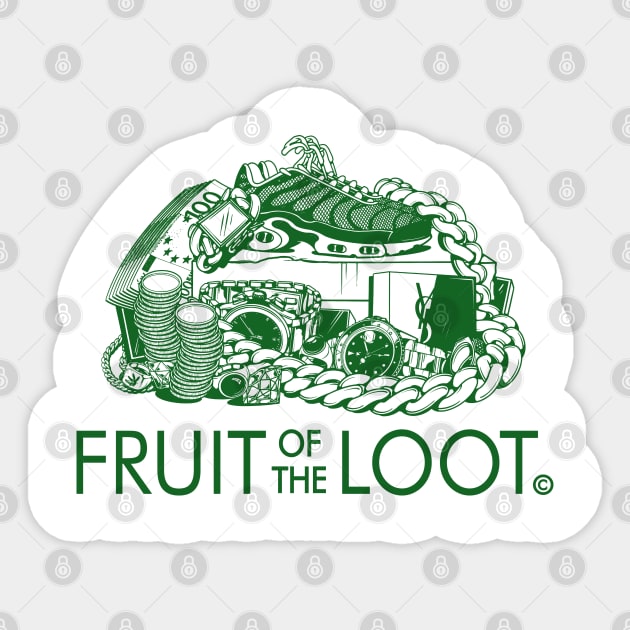 FRUIT OF THE LOOT Sticker by smoothmarket